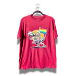 Playera Unisex Guinda | Dino Esqueleto - LGBT