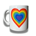 Taza Cerámica | Corazón LGBT
