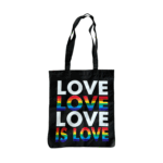 Tote Bag Tela Suave | Love is Love - Blanco Color