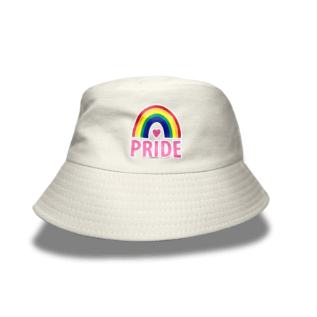 Gorro Bucket Beige | Arcoíris Pride