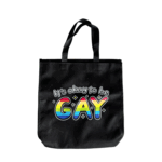 Tote Bag Tela Rígida | It´s okay to be Gay