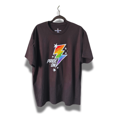 Playera Unisex Negro | Pride ON - Rayo