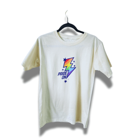 Playera Unisex Beige | Pride ON - Rayo
