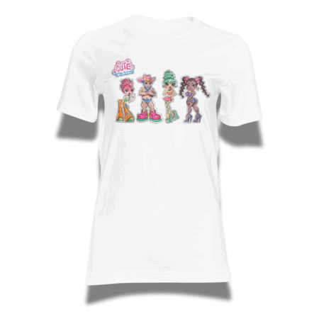 Playera Cute Unisex - Blanco