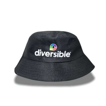 Gorro Bucket Negro | diversible