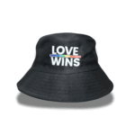Gorro Bucket Negro | Love wins