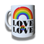 Taza Cerámica | Love is Love - Arcoíris